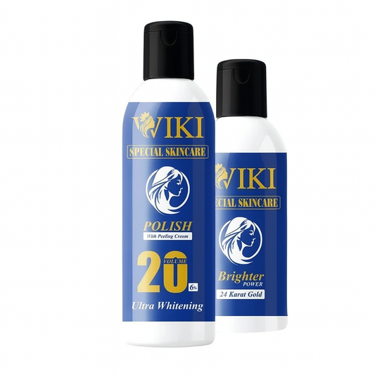 VIKI Special Skincare Brighter & 2 In 1 Polish With Peeling Cream – Ultra Whitening
