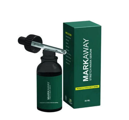 Markaway Stretch Mark Serum – Herbal Formula for Hydration, Skin Toning & Dark Spot Correction